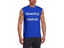 Koszulki t-shirt bez rękawów męski twój nadruk m