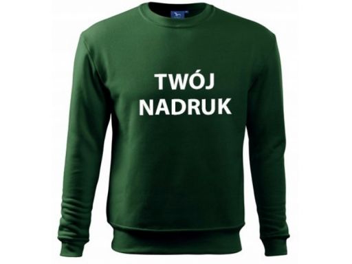 Bluza męska z dowolnym nadrukiem grafika logo m