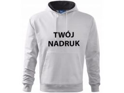 Bluza z kapturem z twoim nadrukiem wzór reklama s