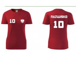 Koszulka tshirt damska polska z nadrukiem xxl