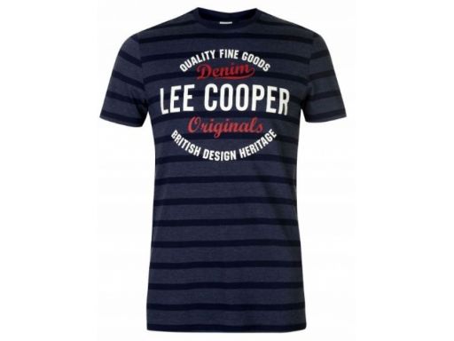 Lee cooper koszulka t-shirt yd ll logo tu: xxl