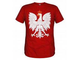Koszulka patriotyczna orzeł (czerwona) xxl