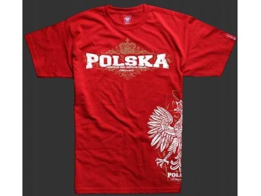 Koszulka patriotyczna polska (czerwona) m