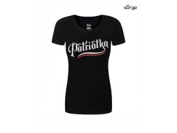 Styl koszulka patriotyczna damska patriotka (czarn