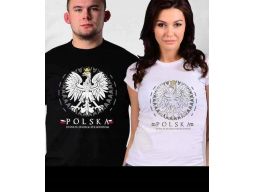 Koszulka patriotyczna damska polski orzeł (b) s