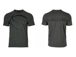Spalding street koszulka t-shirt m antracyt