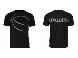Spalding street koszulka t-shirt s czarna