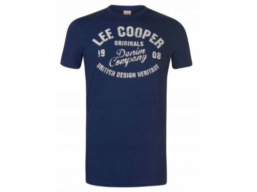 Lee cooper koszulka t-shirt llogo vintage tu: xxl