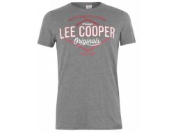 Lee cooper koszulka t-shirt llogo vintage tu: l