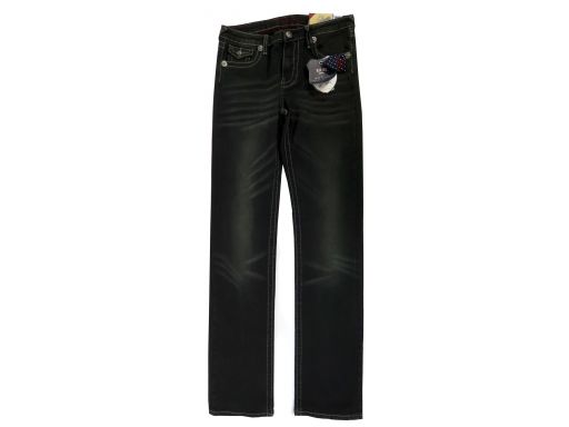 Spodnie blue fire jeans czarne w29/l36 proste