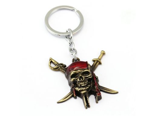 Brelok pirat trupia czaszka piraci z karaibów 2