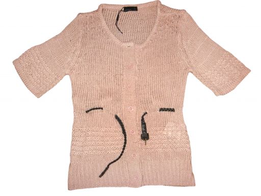Vero moda sweterek z paskiem cardigan r.s *1288