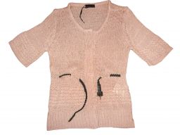 Vero moda sweterek z paskiem cardigan r.s *1288