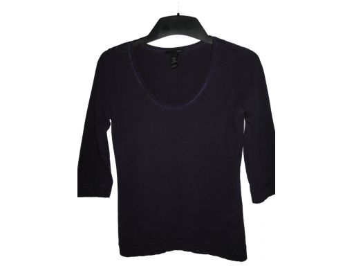 H&m bluzka bawełniana rękaw 3/4 r.m *2433