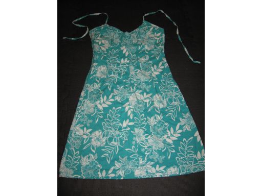 H&m sukienka bawełniana wiązana r.38 *6175