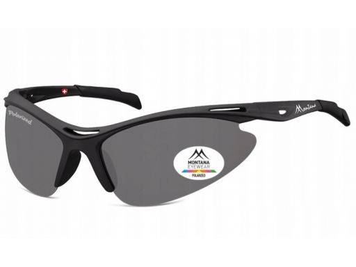 Okulary polaryzacyjne rowerowe czarne unisex