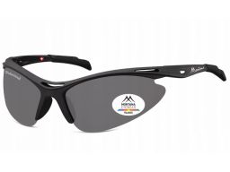 Okulary polaryzacyjne rowerowe czarne unisex