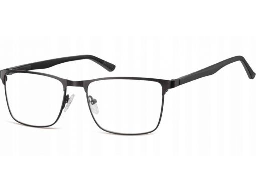 Oprawki okulary stalowe męskie korekcyjne zerówki