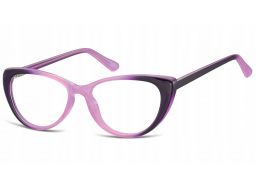 Zerówki okulary oprawki kocie oko korekcyjne flex