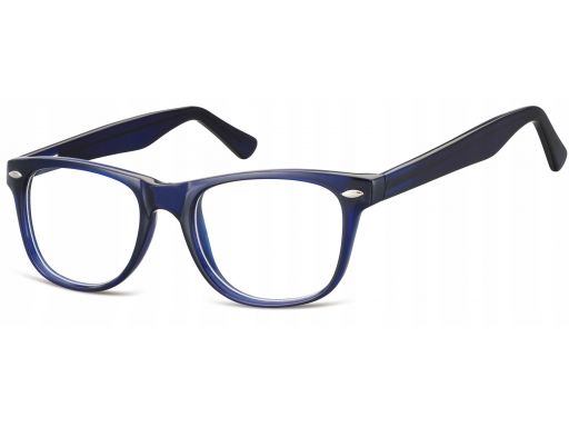Oprawki zerówki okulary nerdy uniseks flex