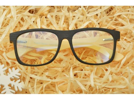 Okulary nerd antyrefleks korekcyjne zerówki flex
