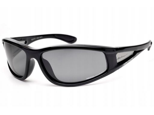 Okulary arctica s-69 polaryzacyjne sportowe czarne