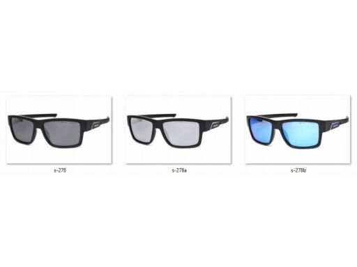 Okulary arctica s-278b polaryzacyjne nerdy męskie