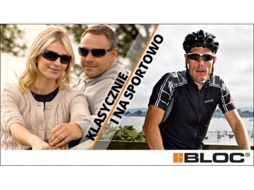 Okulary bloc angielskie damskie męskie polaryzacja