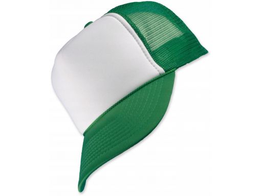 Czapka z daszkiem tirówka trucker snapback żółta