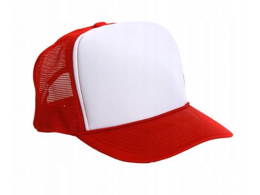 Czapka z daszkiem tirówka trucker snapback żółta