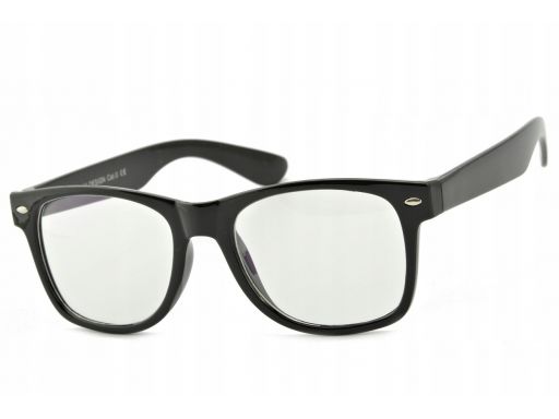 Okulary nerd z filtrem niebieskim do ekranów lcd
