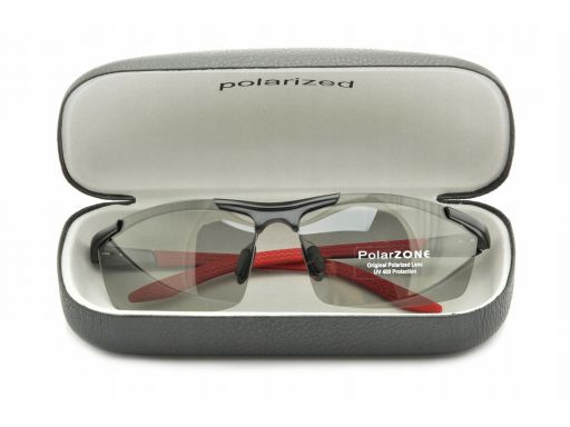 Okulary polaryzacyjne fotochrom sportowe aluminium