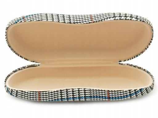 Etui twarde na okulary futerał pokrowiec szary