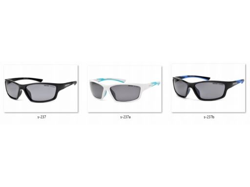 Okulary arctica s-237a polaryzacyjne sportowe biał