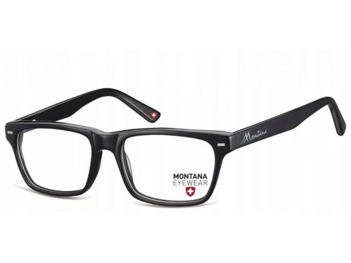 Okulary oprawki zerówki damskie męskie nerdy blue