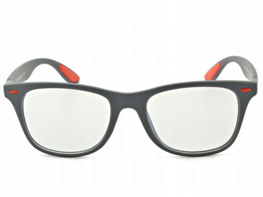Okulary nerd z filtrem niebieskim do ekranów lcd