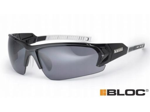 Angielskie okulary bloc bronx sportowe czarne