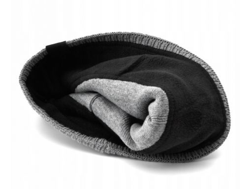Męska czapka zimowa l/xl akryl - na zimę - polar