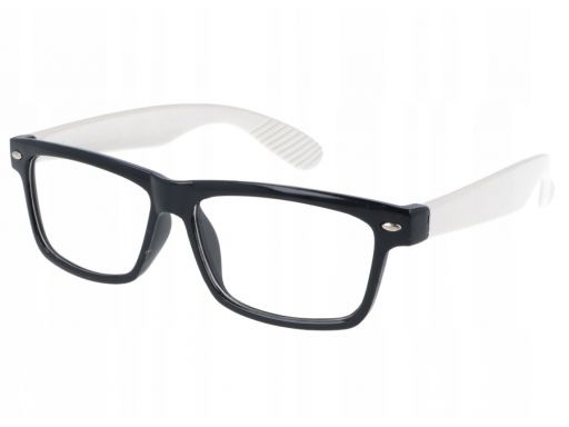 Okulary oprawki zerówki uv 400 nerdy uniseks