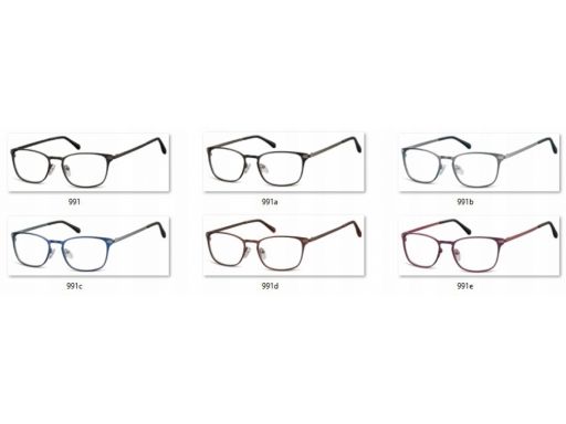 Oprawki okulary kocie oczy damskie stalowe korekcj