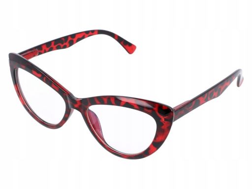Kocie oczy antyrefleks zerowki okulary panterkowe