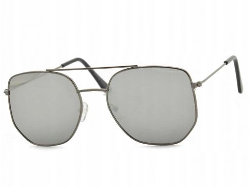 Pilotki okulary lustrzane aviator przeciwsłoneczne