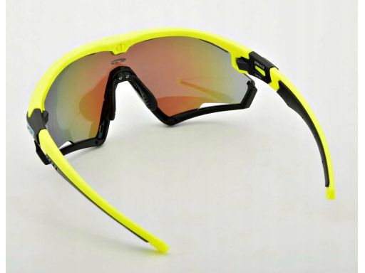 Okulary sportowe e595-2 rowerowe bieganie 2 szkła