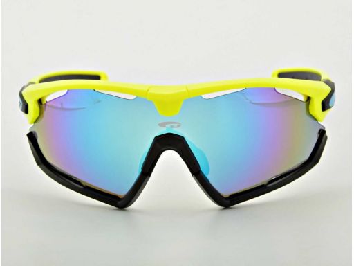 Okulary sportowe e595-2 rowerowe bieganie 2 szkła