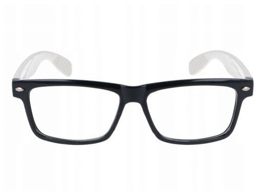Okulary oprawki zerówki kujonki nerdy uniseks