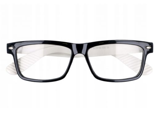 Okulary oprawki zerówki kujonki nerdy uniseks