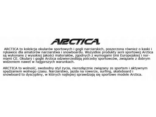 Okulary arctica s-307 polaryzacyjne kocie damskie