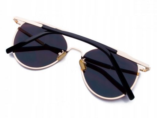 Aviatory okulary damskie lustrzanki pilotki green