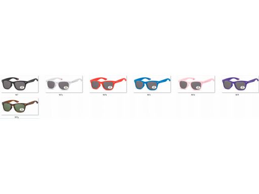 Okulary polaryzacyjne dziecięce nerd unisex