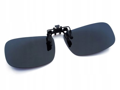 Nakładki polaryzacyjne na okulary korekcyjne black
